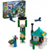 Lego Minecraft Sky Tower Set con Minifigure del Pilota e Tanti Accessori Autentici