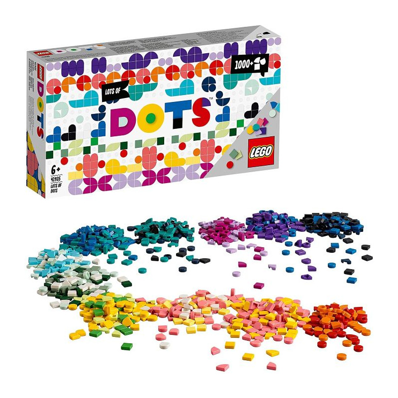 Lego Dots Mega Pack Kit per Giochi Creativi per Bambini Decorazioni per la Cameretta e Bigiotteria F
