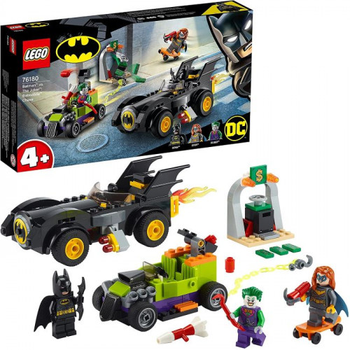 Lego DC Batman vs. Joker: Inseguimento con la Batmobile Set Macchina dei Supereroi