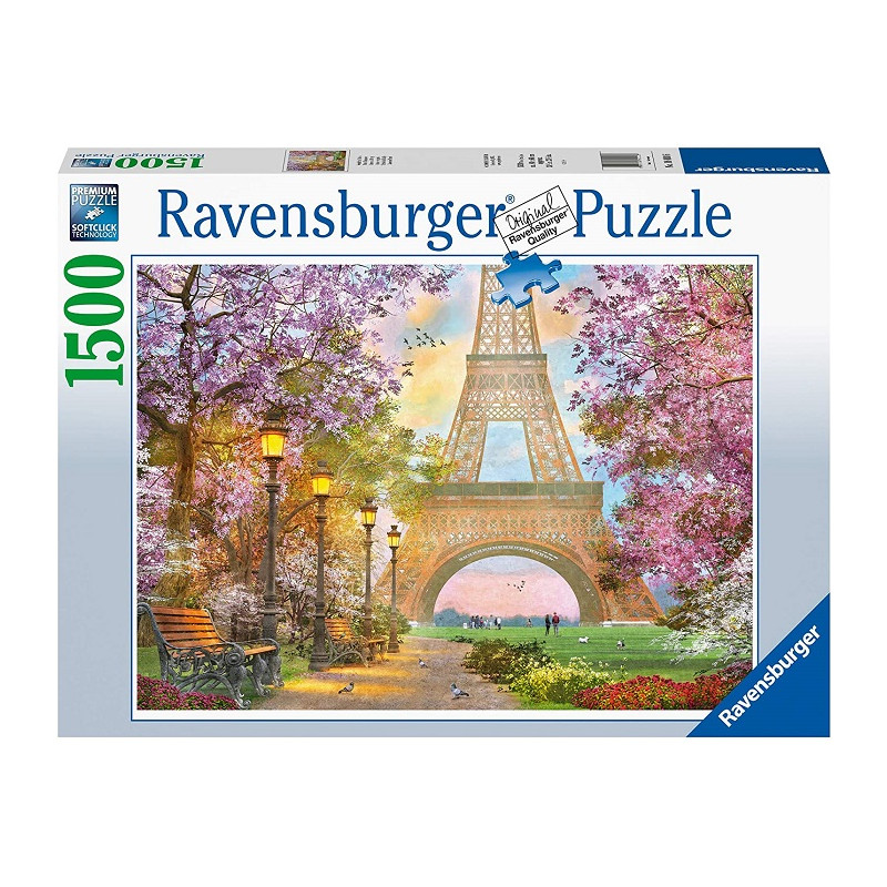 Ravensburger Puzzle Amore a Parigi 1500 pezzi Puzzles da Adulti