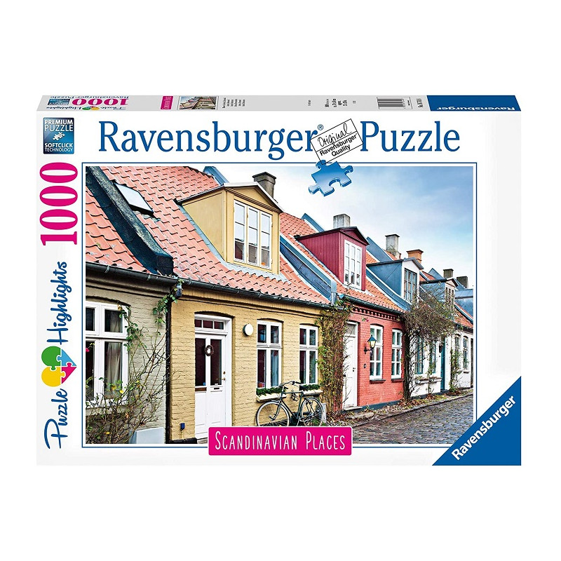 Ravensburger Puzzle Aarhus Danimarca Adulti 1000 Pezzi