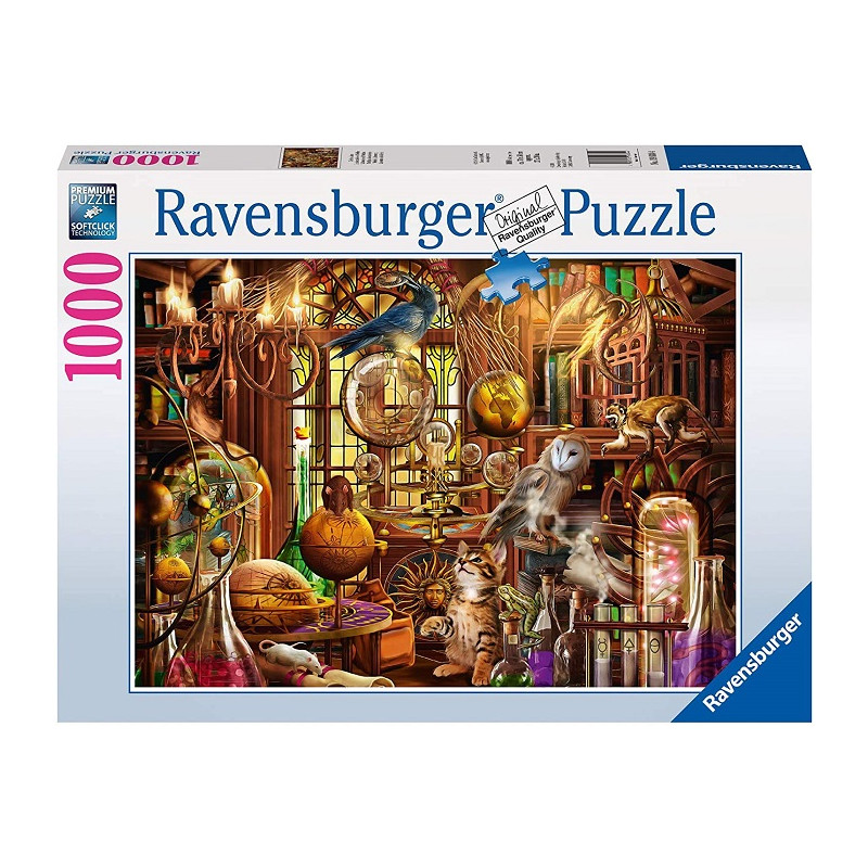 Ravensburger Puzzle Laboratorio di Merlino Collezione Fantasy 1000 Pezzi