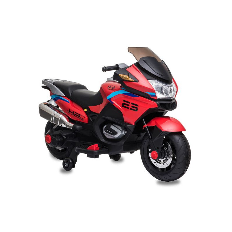 Teorema Teo's Moto Elettrica 12V Con Luci E Suoni Colore Rosso
