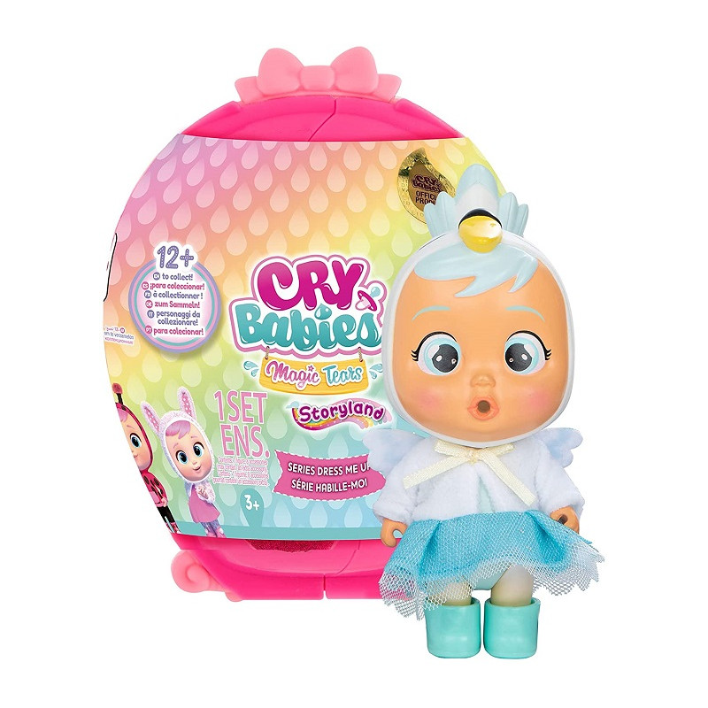 Imc Toys Cry Babies Magic Tears Dress Me up Casetta con Bambola che Piange Lacrime Vere