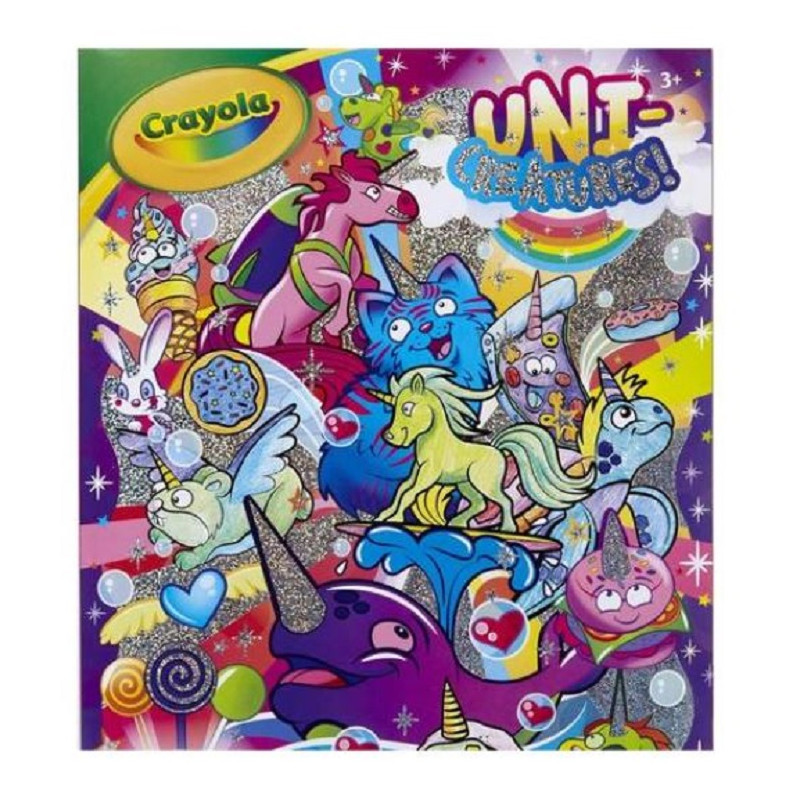 Crayola Uni Creatures Album da Colorare per Bambini CRAYOLA