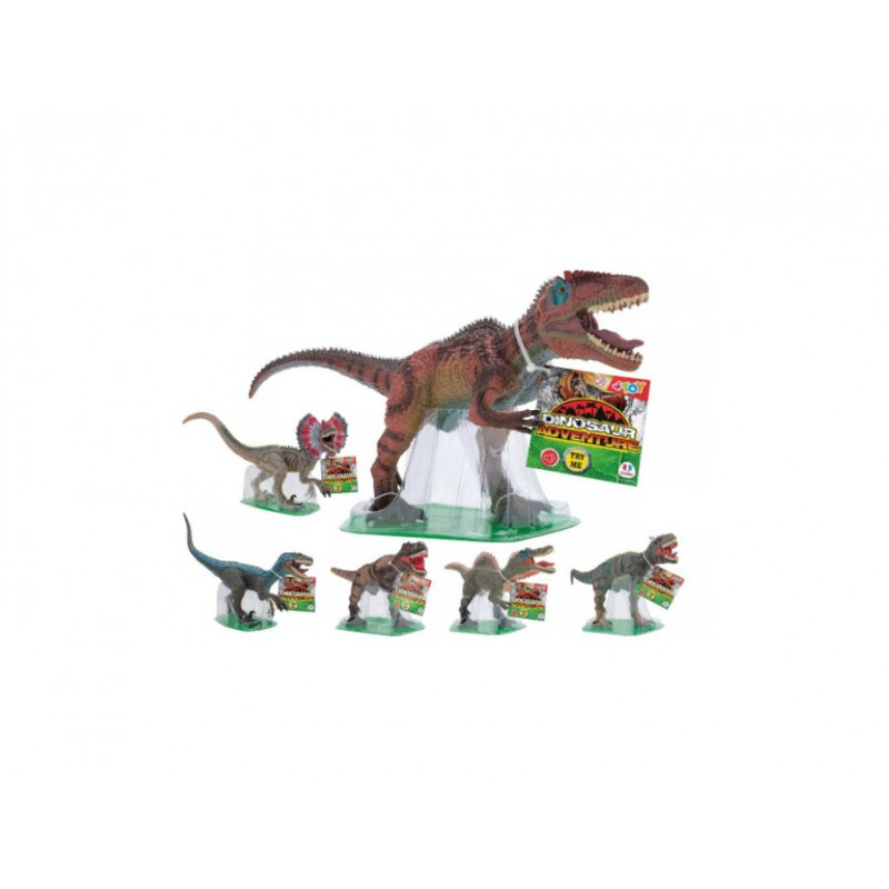 Globo Dinosauri Con suoni 60 cm Modelli Assortiti