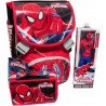 Seven Zaino SchoolPack Con Astuccio 3 Zip e Gadget Spiderman 30 Cm Incluso