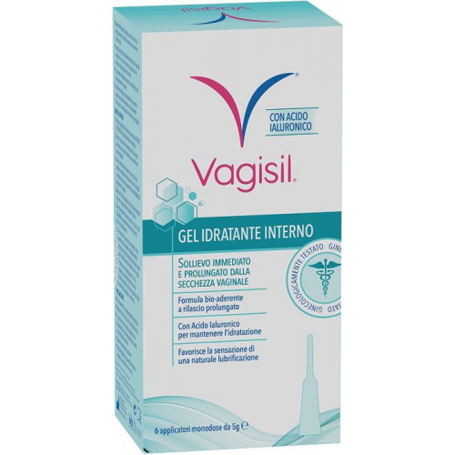 Vagisil Gel Idratante Vaginale Con Acido Ialuronico Sollievo Immediato e Prolungato dalla Secchezza 
