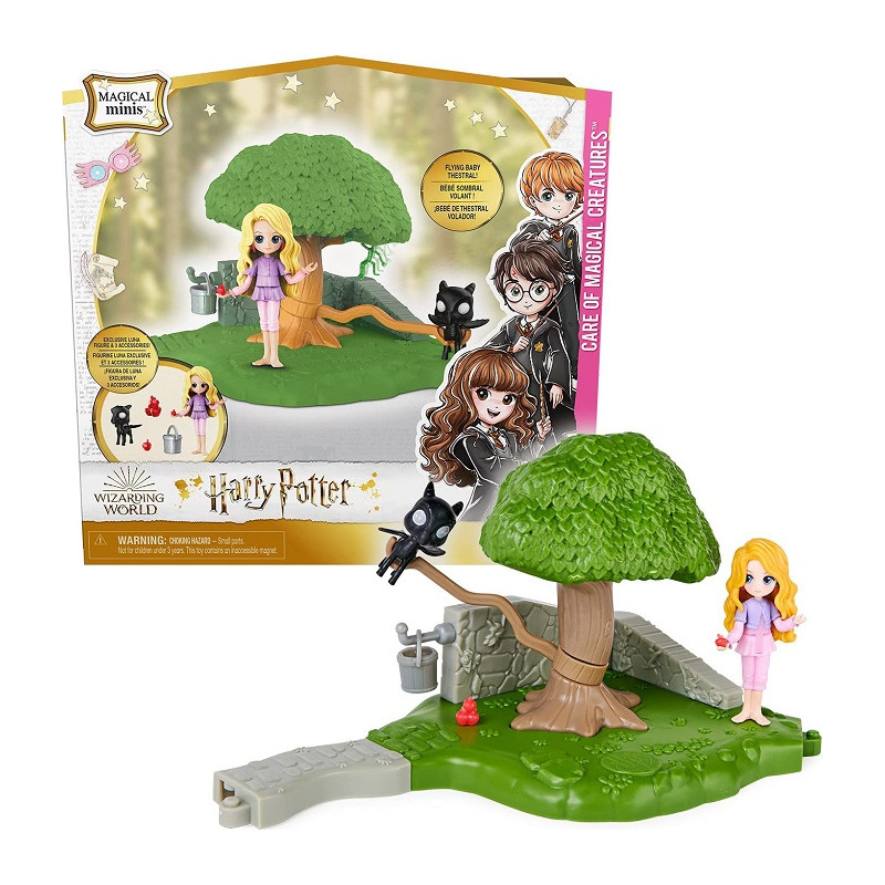 Wizarding World Set Cura delle Creature Magiche Harry Potter con bambola Luna Lovegood