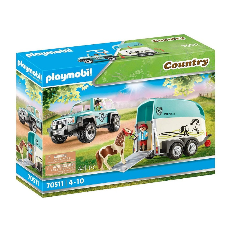 Playmobil 70511 Fuoristrada con rimorchio