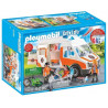 Playmobil City Life 70049 Ambulanza con Lampeggianti e Sirena dai 4 anni