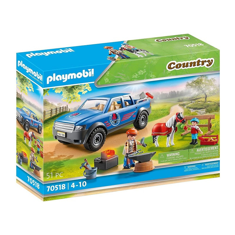 Playmobil 70518 Maniscalco Con Pickup