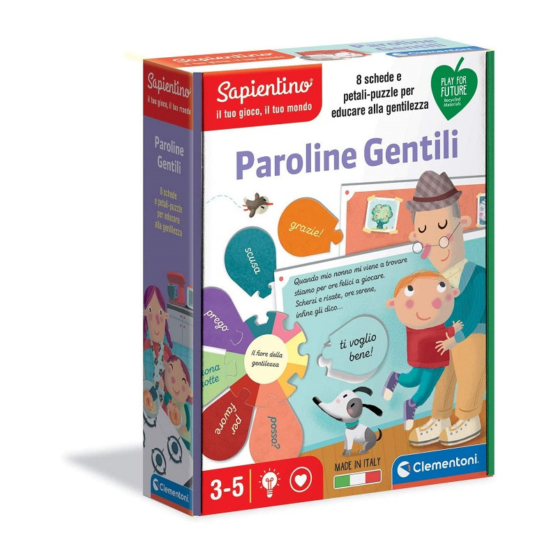 Clementoni Sapientino Le paroline magiche Gioco educativo 3 Anni Versione in Italiano