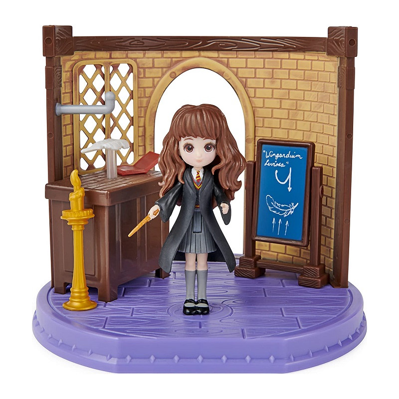 Wizarding World Set Classe di Incantesimi Harry Potter con bambola Hermione Granger e Accessori