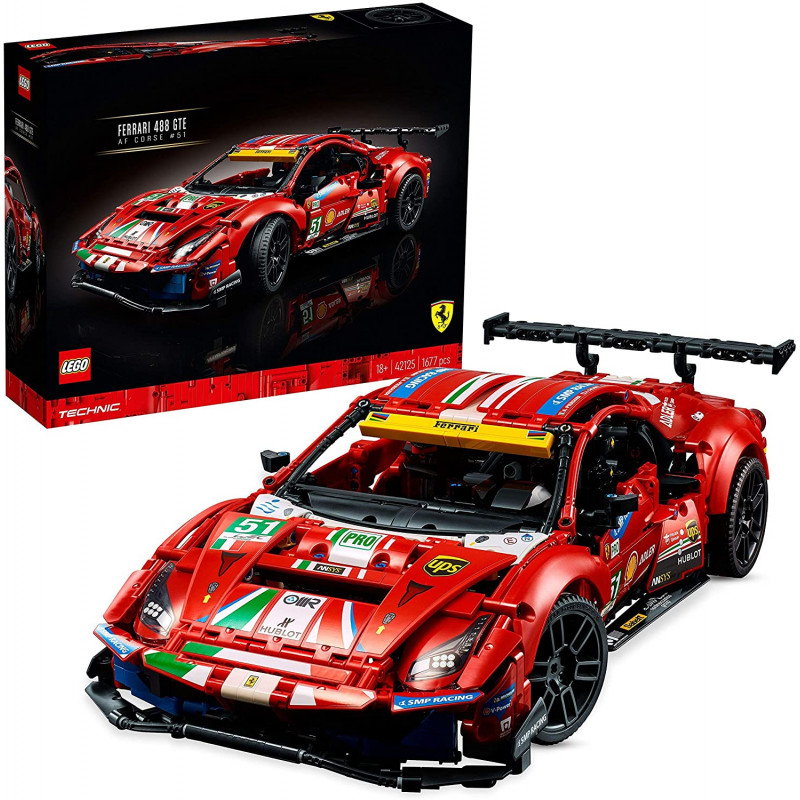 Lego Technic 42125 Ferrari 488 GTE “AF Corse