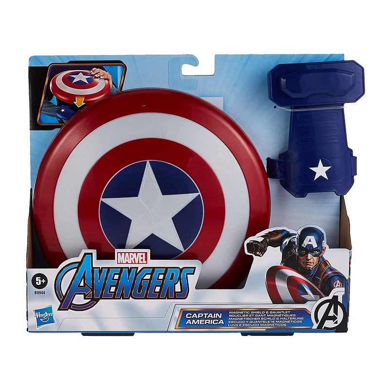 Marvel Avengers Scudo e Guanto Magnetico di Captain America
