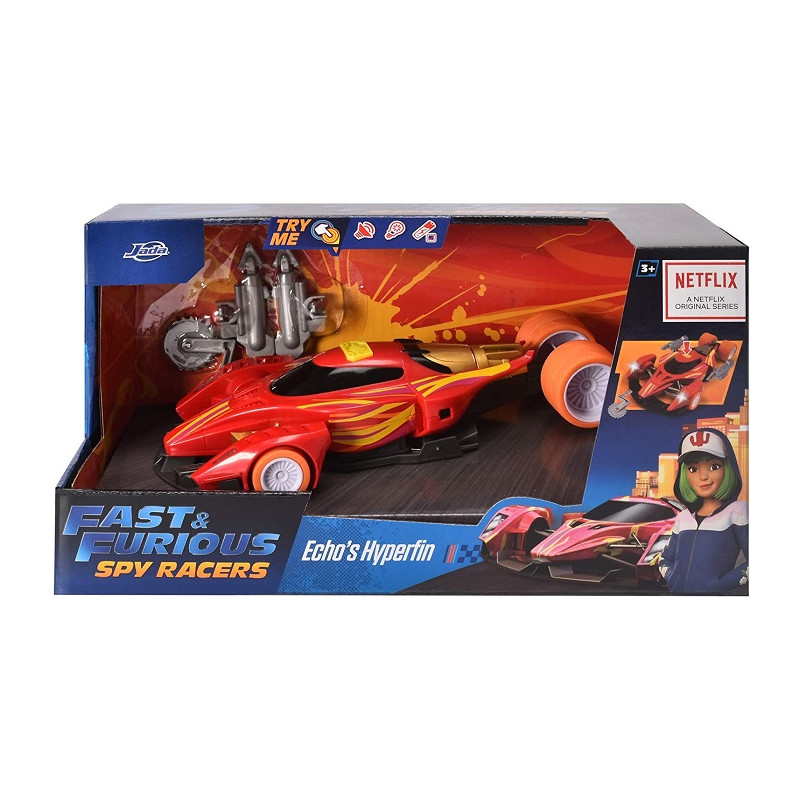 Dickie Toys- Fast & Furious Spy Racers Rally Hyper Fin in Scala 1:24