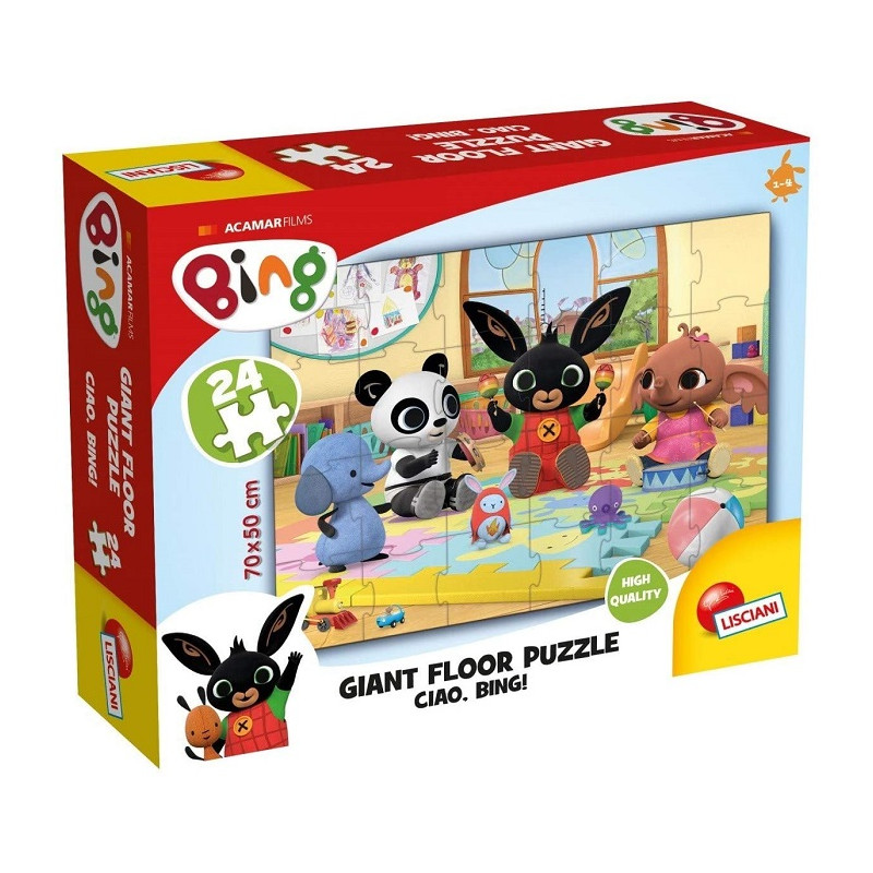 Bing Giant Floor 24 Ciao Puzzle Multicolore
