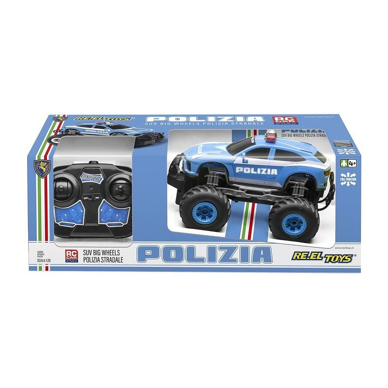 RE.EL Toys Auto 1:20 SUV Polizia
