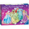 Ravensburger Puzzle Principesse Disney Princess, Puzzle Shaped 4 in a Box