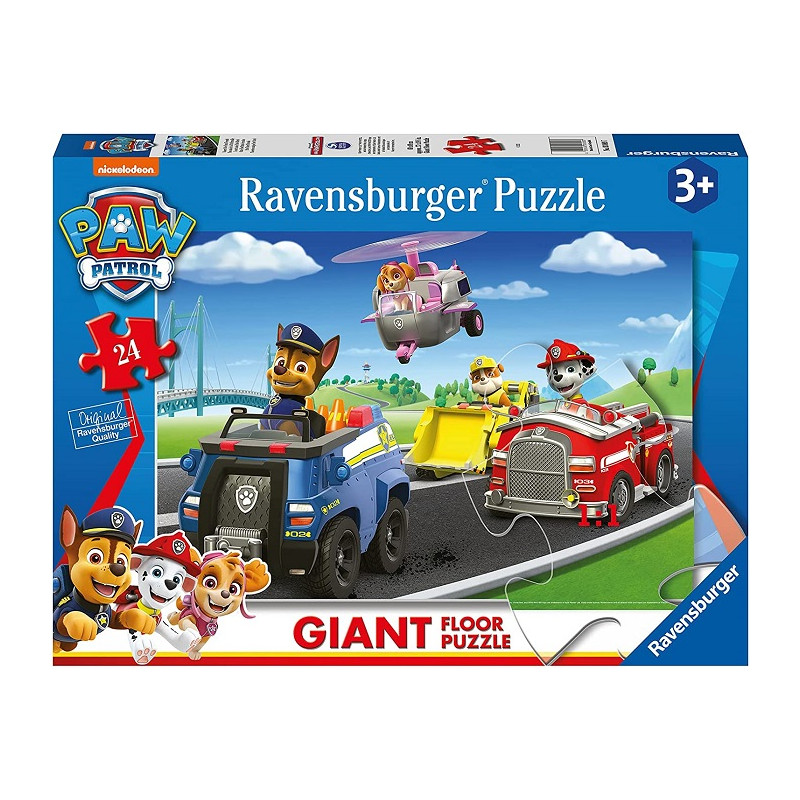 Ravensburger Paw Patrol Puzzle 24 Pezzi Giant Pavimento