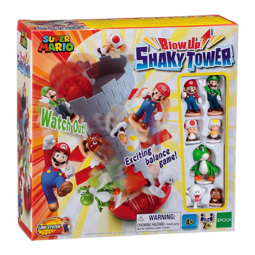 Epoch Super Mario Blow Up Shaky Tower