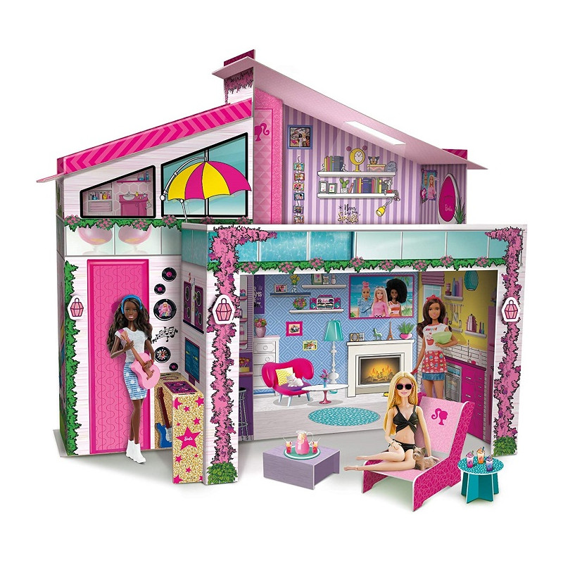Lisciani Giochi - Barbie Dream Summer Villa con Doll Malibu