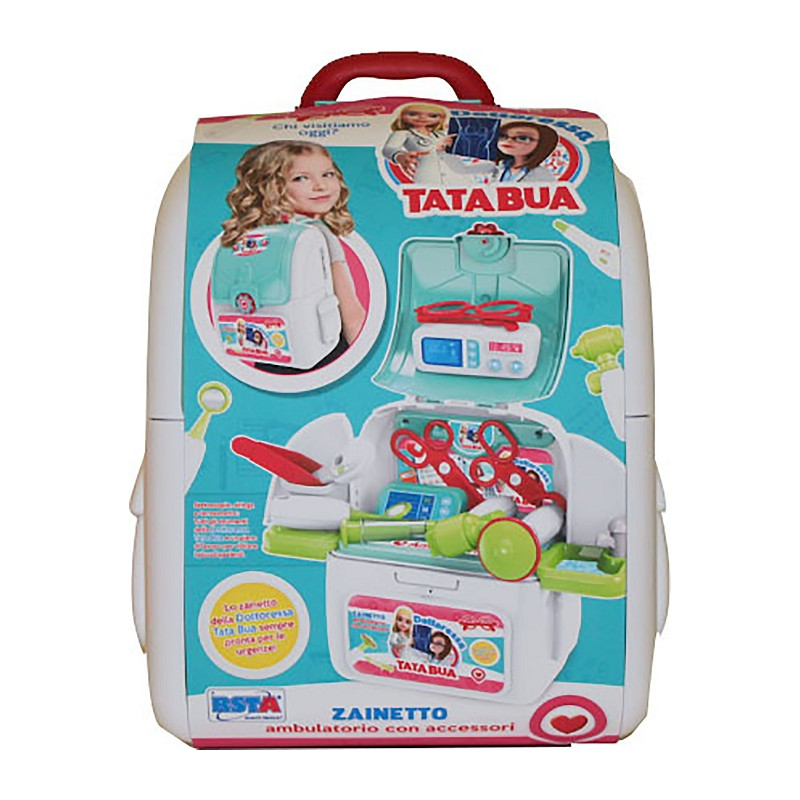 Rs Toys Zainetto Tata Kit Medico con Accessori