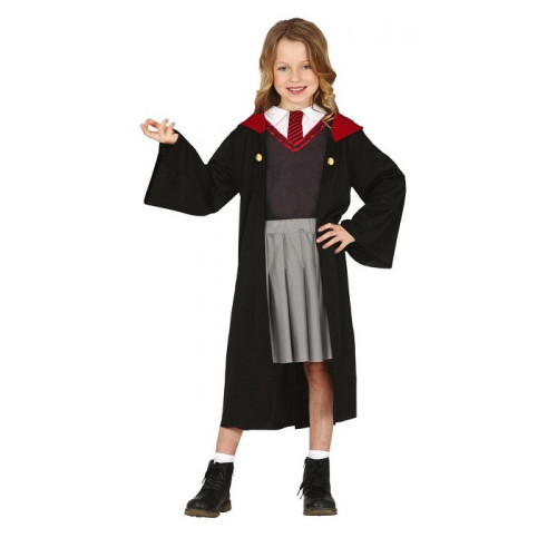 Costume Harry Potter Hermione Studente di Magia Bambina Taglia 7/9 Anni
