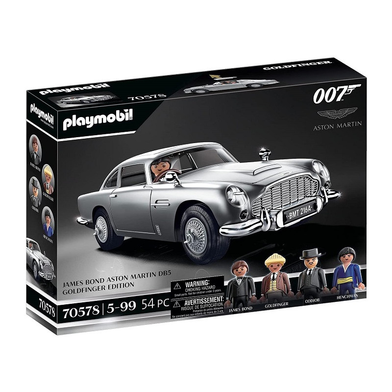 Playmobil James Bond Aston Martin Db5 Goldfinger Edition