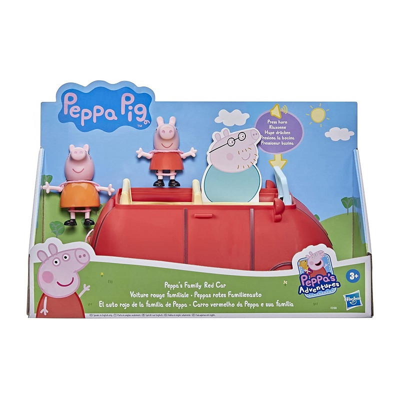 Hasbro Peppa Pig - L'Automobile di famiglia di Peppa Pig con Frasi e Suoni