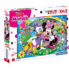 Clementoni- Minnie Minnie's Happy Helpers Supercolor Puzzle