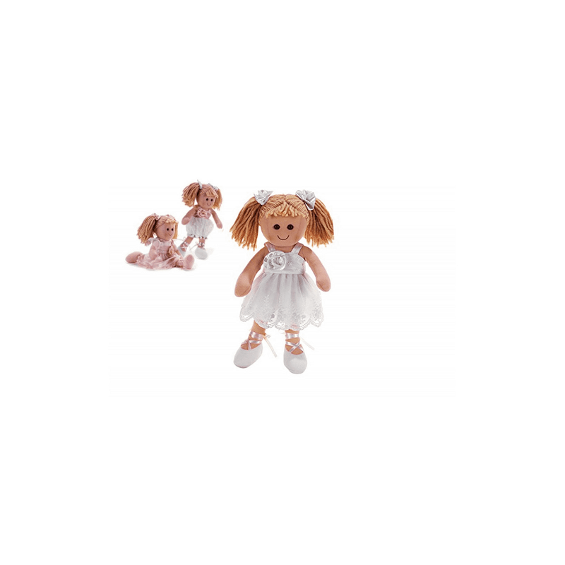 Plush & Company Bambola Carlina di Pezza 35 cm