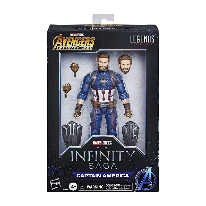 Hasbro Marvel Avengers Infinity Legends Series Action Figure Capitan America 15 cm