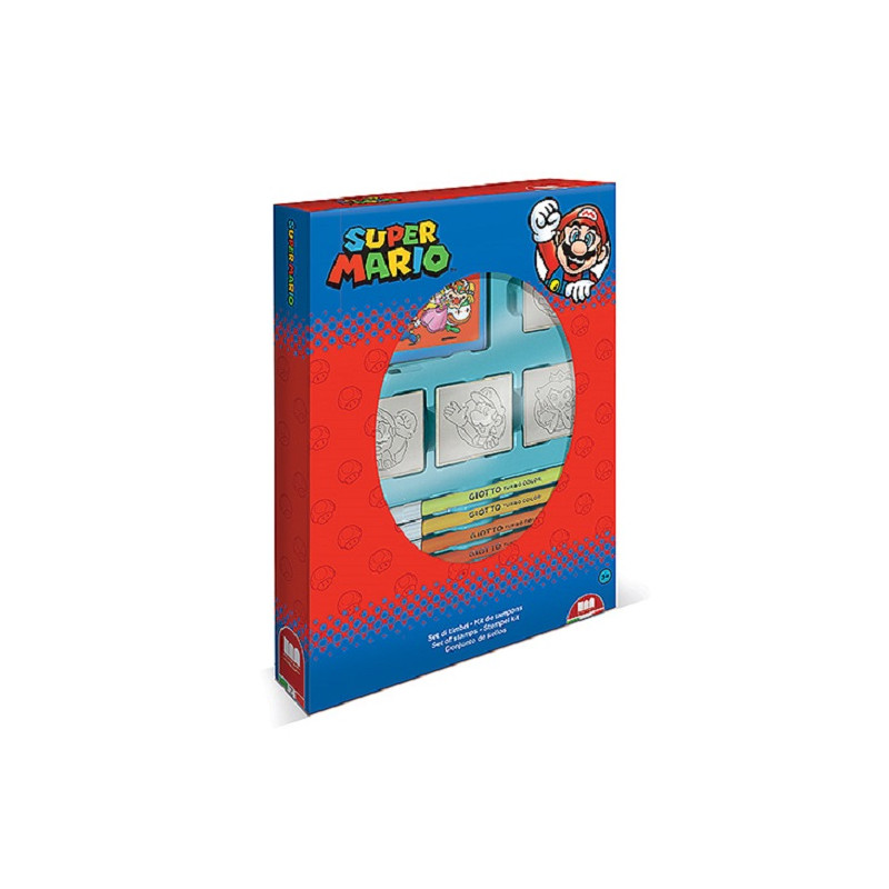 Multiprint Super Mario Bros Box 4 Timbri