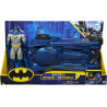 DC Comics - Kit Batmobile con Modellino di Batman 30 cm