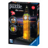 Ravensburger 12588 Puzzle 3D, Big Ben, Edizione Speciale Notte con LED