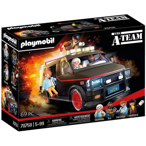 Playmobil The A-Team Van Furgone con Personaggi