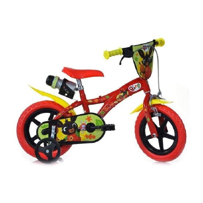 Dino Bikes Bici Bicicletta Bing Taglia 12 per Bambini 3-5 anni