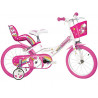 Dino Bikes Bici Bicicletta Unicorno Taglia 16 per Bambina 7-9 anni
