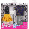 Mattel Barbie Ken Confezione Moda con 1 Outfit e 1 Accessorio