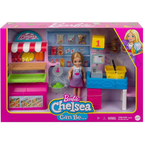Mattel Barbie Playset Chiosco degli Snack con Bambola Chelsea