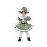 Carnaval Queen Costume Carnevale Arlecchina Baby 1-2 3-4 Anni