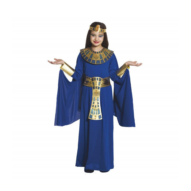 Carnaval Queen Costume Carnevale Nefertari 5-6 a 11-12 Anni