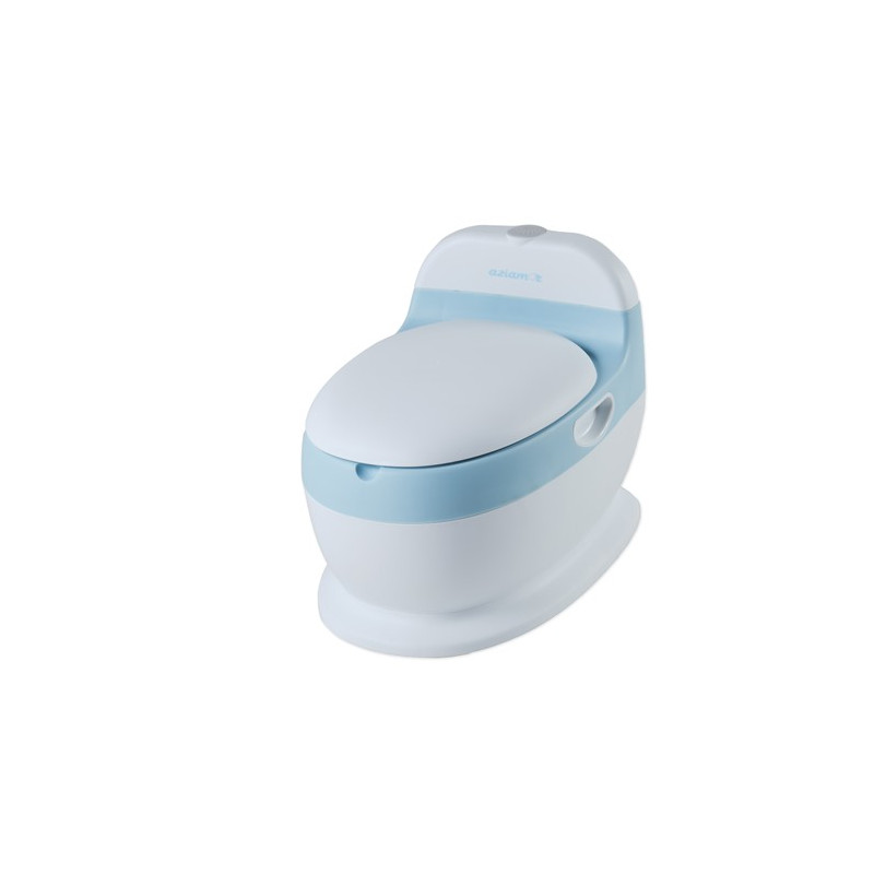 Aziamor New Mini Baby Water Wc per Bambini Colore Azzurro