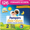 Pampers Sole Luna Pannolini Taglia 2 Offerta 6x21 (126 Pannolini)