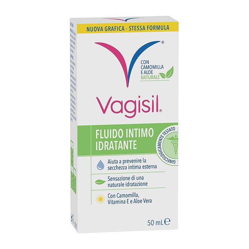 Vagisil Idratante Vaginale Fluido Con Estratti Di Camomilla Vitamina E Aloe Vera 30g