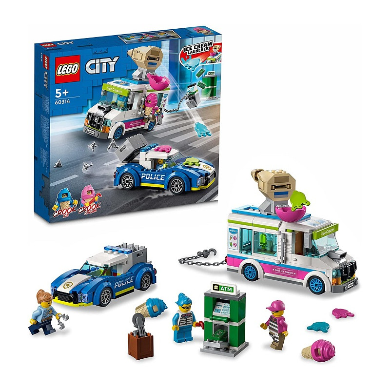 LEGO City Police Il Furgone dei Gelati e l'Inseguimento