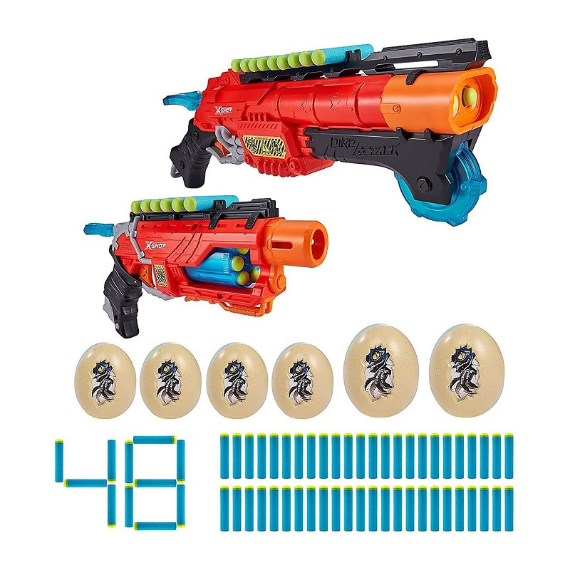 Zuru X-shot Dino Attack Combo Pack 2 Pistole