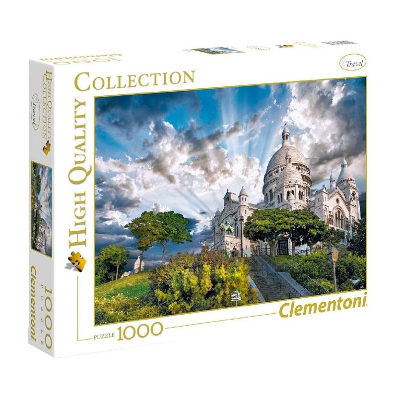 Clementoni 39383 Montmartre Puzzle, 100 Pezzi